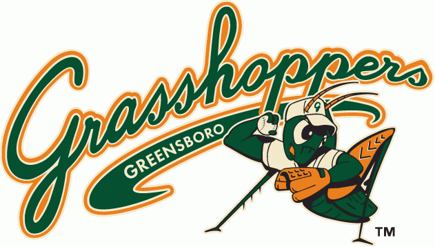 Greensboro Grasshoppers 2005-Pres Primary Logo decal supplier